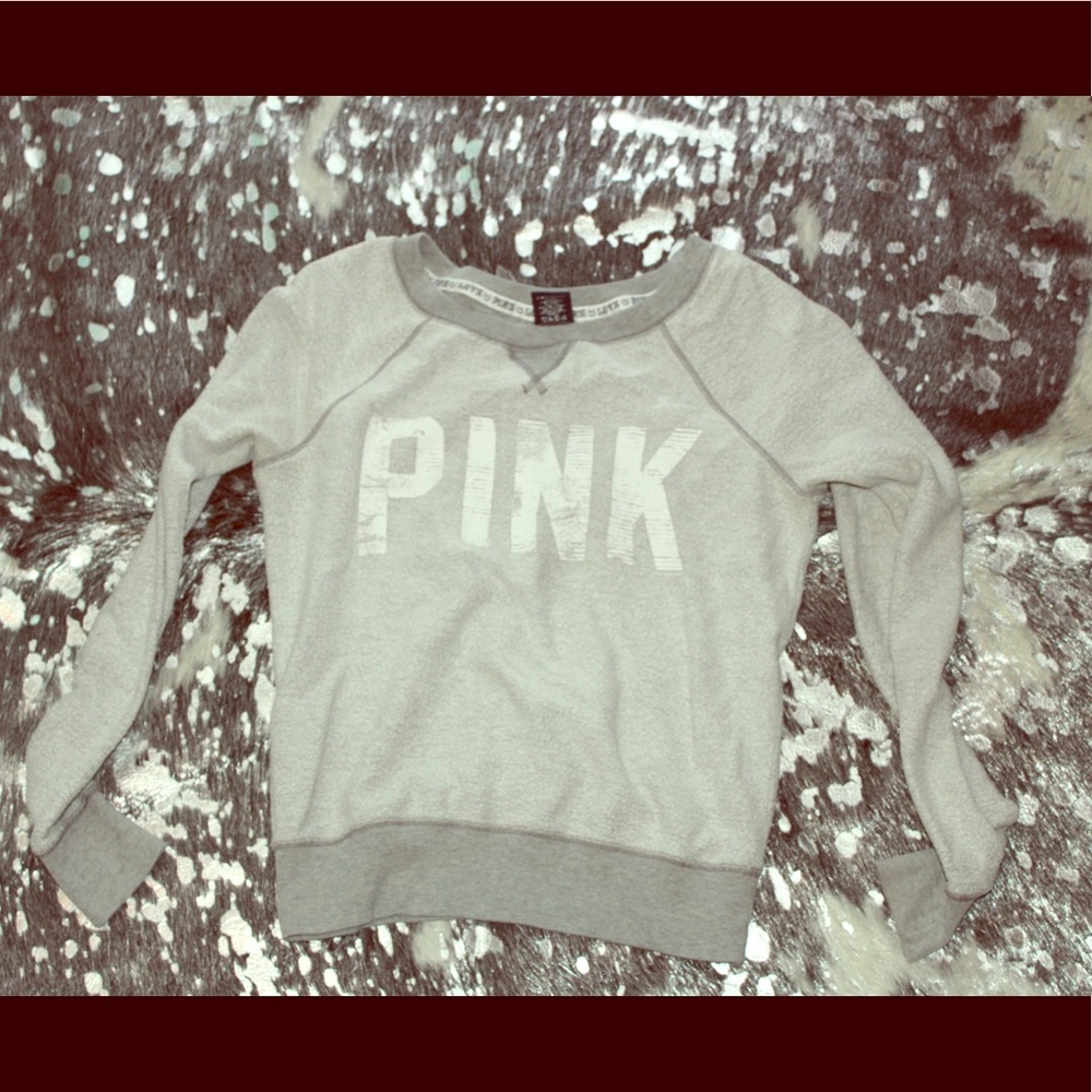Long sleeve brand pink shirt